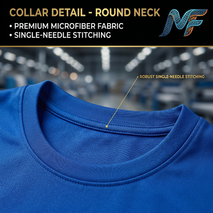 [COMBO A] 7 PCS RM100 -Daily Microfiber Round Neck T-Shirt (XS-7XL & Kids)