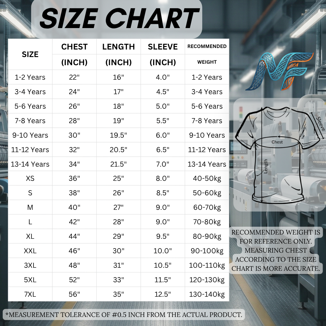 [COMBO A] 7 PCS RM100 -Daily Microfiber Round Neck T-Shirt (XS-7XL & Kids)